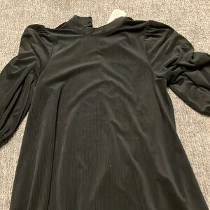 SOLD LoveRiche - Black Long Sleeve Dress